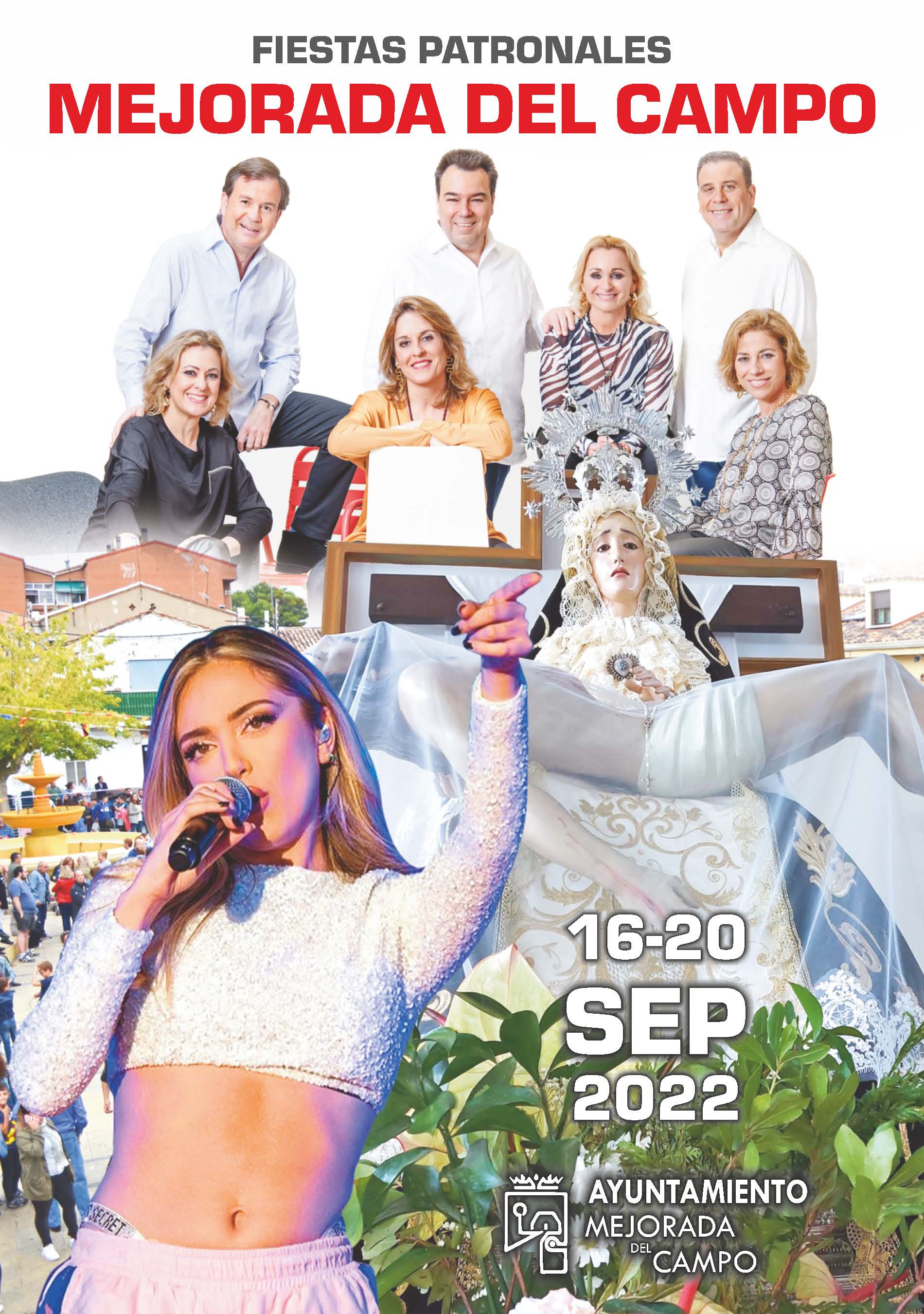 Fiestas patronales en honor a Nuestra Señora de las Angustias 2022 Mejorada del Campo